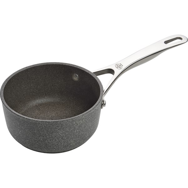 Kastrull 16 cm, 1,5 L Ballarini Salina Granitium rostfri, grå