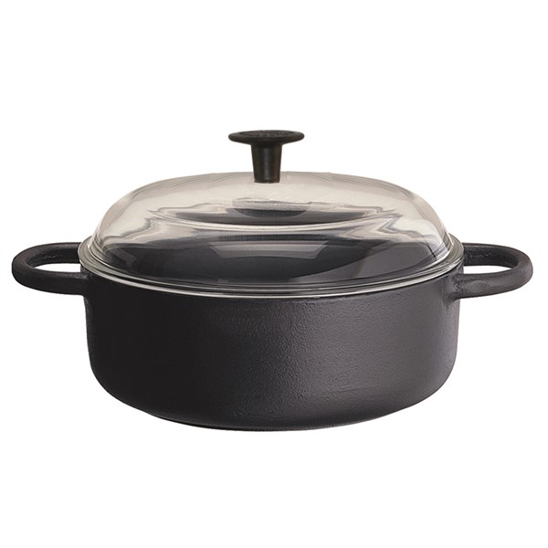 Startpaket Gryta 3 l/Stekpanna 24 cm Ronneby Bruk Maestro trä betsat