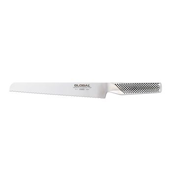 Brödkniv 22cm tandad Global Classic rostfri