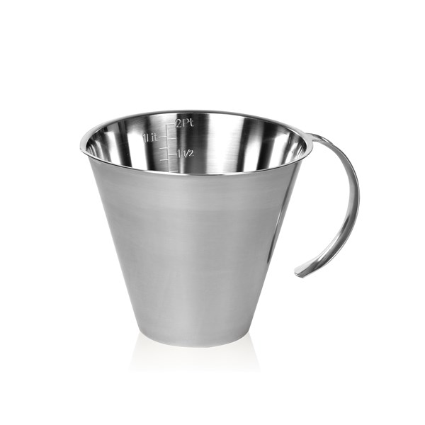 Måttkanna 1 liter Funktion stål