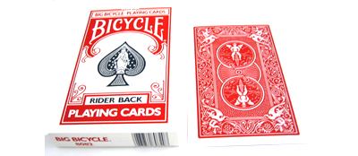Bicycle Jumbo Deck red