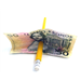 Pencil thru Borrowed Banknote