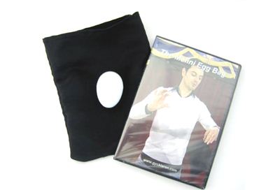 Malini Egg Bag, black + dvd