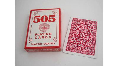 Fournier 505 Poker red