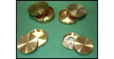 Nest-O-Boxes, brass