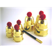 Golden Mini Cups & Balls