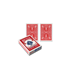 Bicycle Poker- red/red