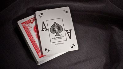 Bicycle Pro PokerPeek, red