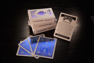 Bicycle MetalLuxe Cobalt