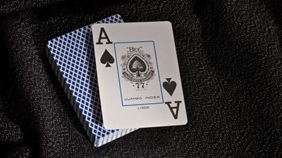 Bee Club Poker Jumbo Index blue