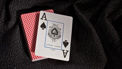 Bee Club Poker Jumbo Index red