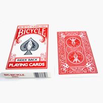 Bicycle Jumbo Deck red