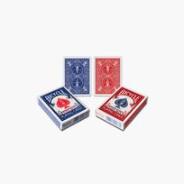 Bicycle Poker- red/blue