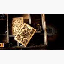 Bicycle Poker Steampunk bronze