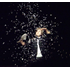 Snowstorm, star shaped