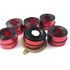 Silver Cascade,  6 red