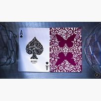 Butterfly Marked Deck, red