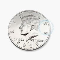 Jumbo Half Dollar dL