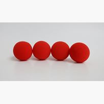 Sponge Balls PRO 50 mm red (4)