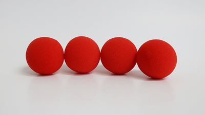 Sponge Balls PRO 50 mm red (4)