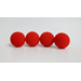 Sponge Balls PRO 50 mm red (4)