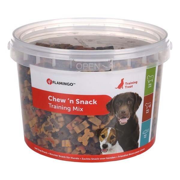 Flamingo Chew´N Snack Bones Träningsmix 1,8kg