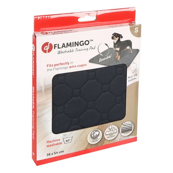 Flamingo Valpmatta Patsy tvättbar grå S