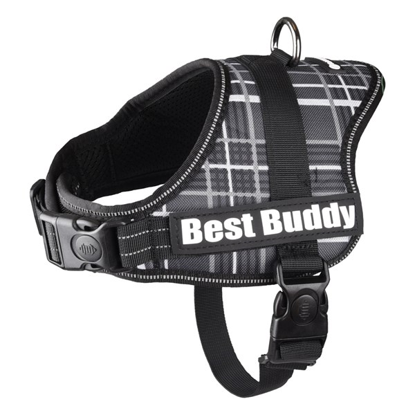 Flamingo Sele Pluto XS 30-40cm svart/grå