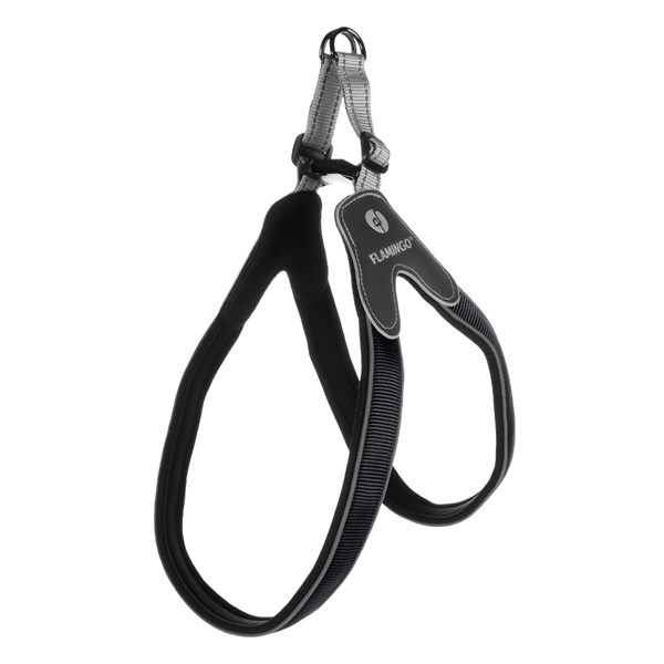 Flamingo Sele Hilka, svart XXXL 66-78cm