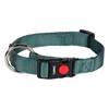 Flamingo Halsband Ziggi mörkgrön M 40-55cm 20mm