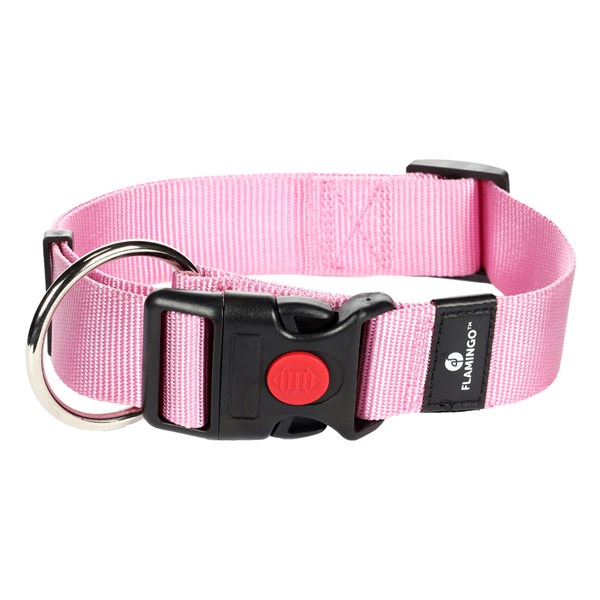 Flamingo Halsband Ziggi rosa XL 55-75cm 40mm