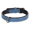 Flamingo Halsband Delu mörkblå 42-52cm x 25mm