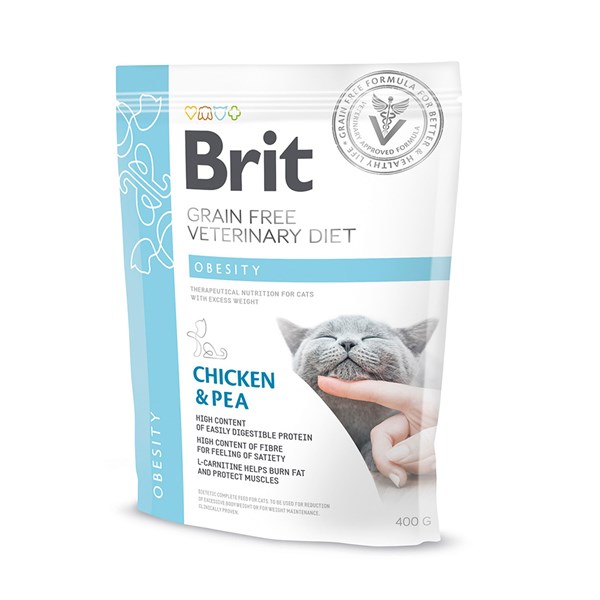Brit vet Brit GF Vet Diets Cat Obesity 400g