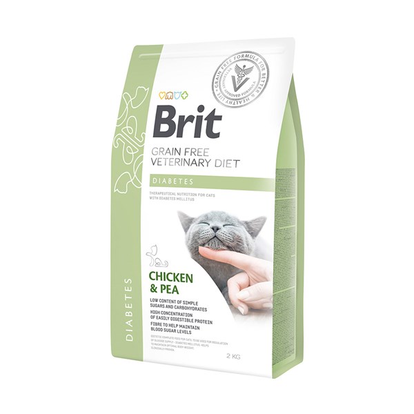 Brit vet Brit GF Vet Diets Cat Diabetes 2kg