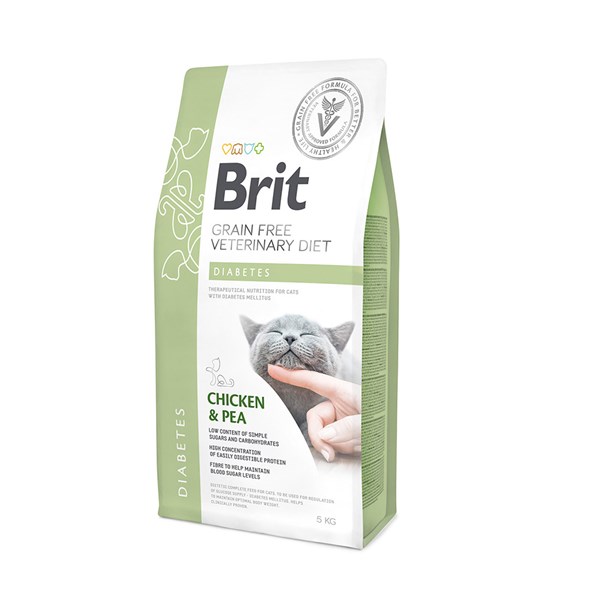 Brit vet Brit GF Vet Diets Cat Diabetes 5kg