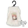 Flamingo Fleecetäcke Fergi vit 35cm
