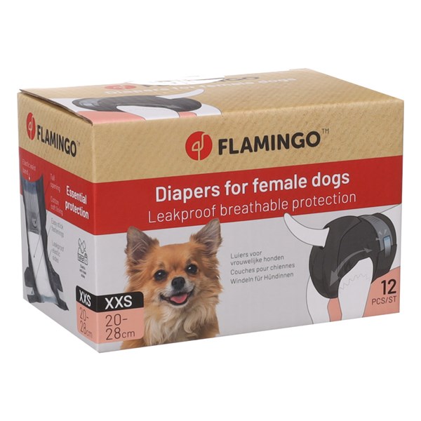 Flamingo Tikskydd Dipy engångs XXS 12-pack
