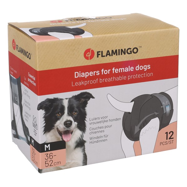Flamingo Tikskydd Dipy engångs M 12-pack