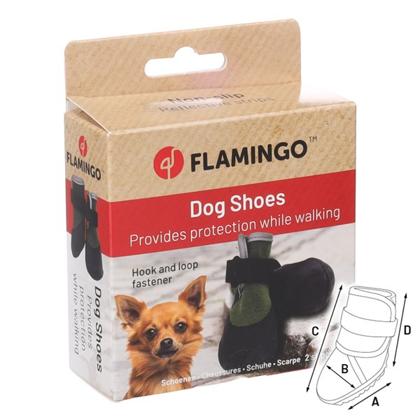 Flamingo Hundsko Magna grön 2-pack XXS