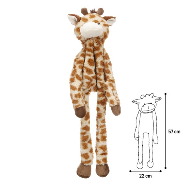 Flamingo Mjuk giraff Garry S 57cm