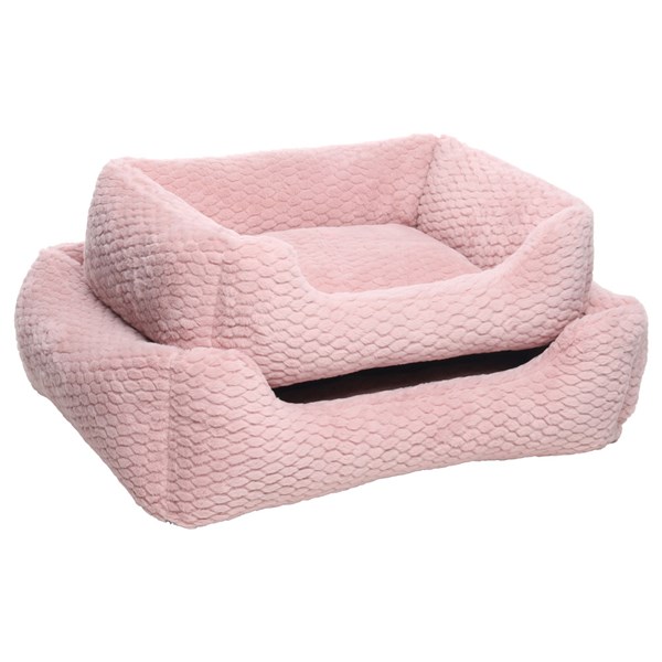 Flamingo Säng Naya rosa plysch 65cm