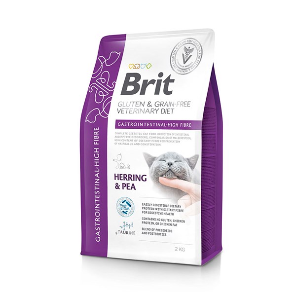 Brit vet Brit GF Vet Diet Cat Gastrointestinal High Fibre 2kg