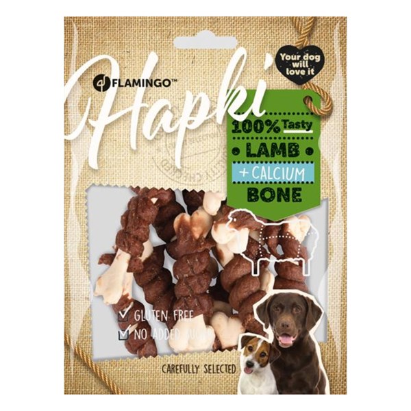 Flamingo Hapki lamm/kalkben 150g