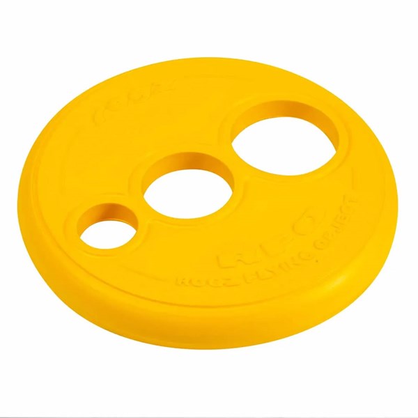 Rogz Flytande frisbee gul Ø23cm