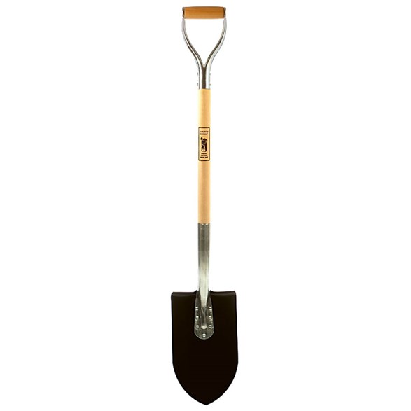 Spetsig grävspade