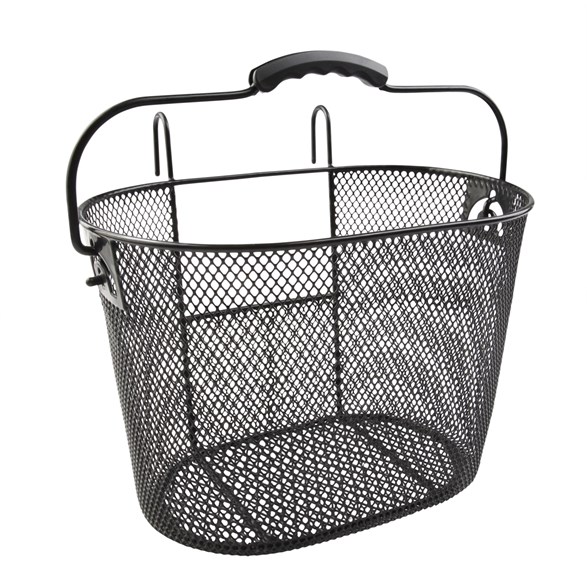 Cykelkorg fram för styre svart