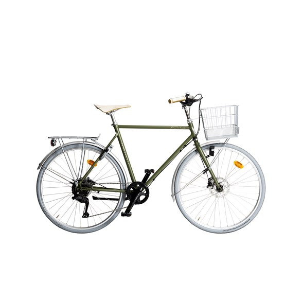 FAVORIT SPORT HERR, 9-VXL. (55CM), FÄLTGRÖN MATT