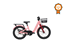 Embla Jr City 16", 0-vxl, Rosa
