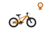 Njord MTB Jr 16", 0-vxl, Orange