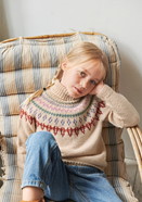 Barndomsjumper Med Hög Hals